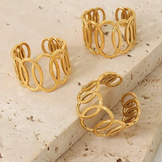 50153 Gold Plated Ring