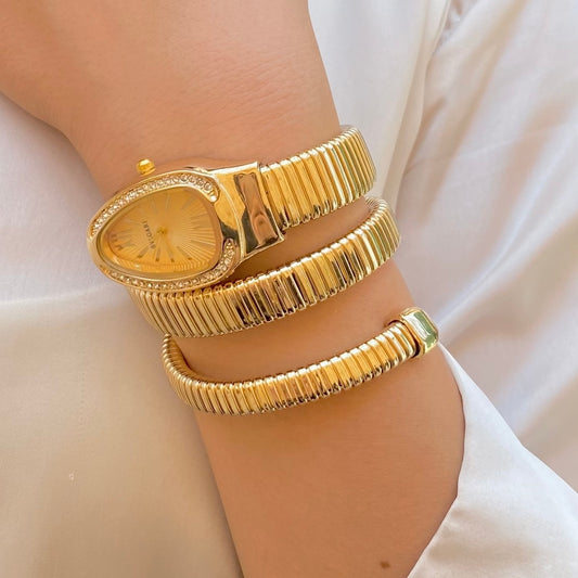 0001 BVLGARI Snake Watch