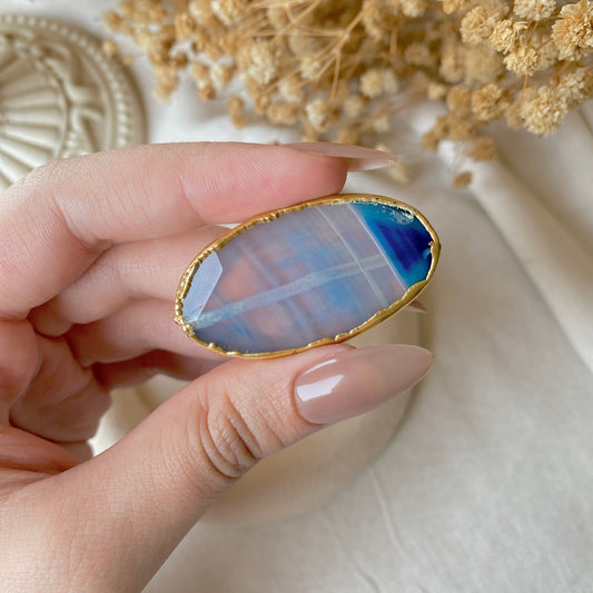 Skyline Drift | Handmade Brooch, Singular Creation