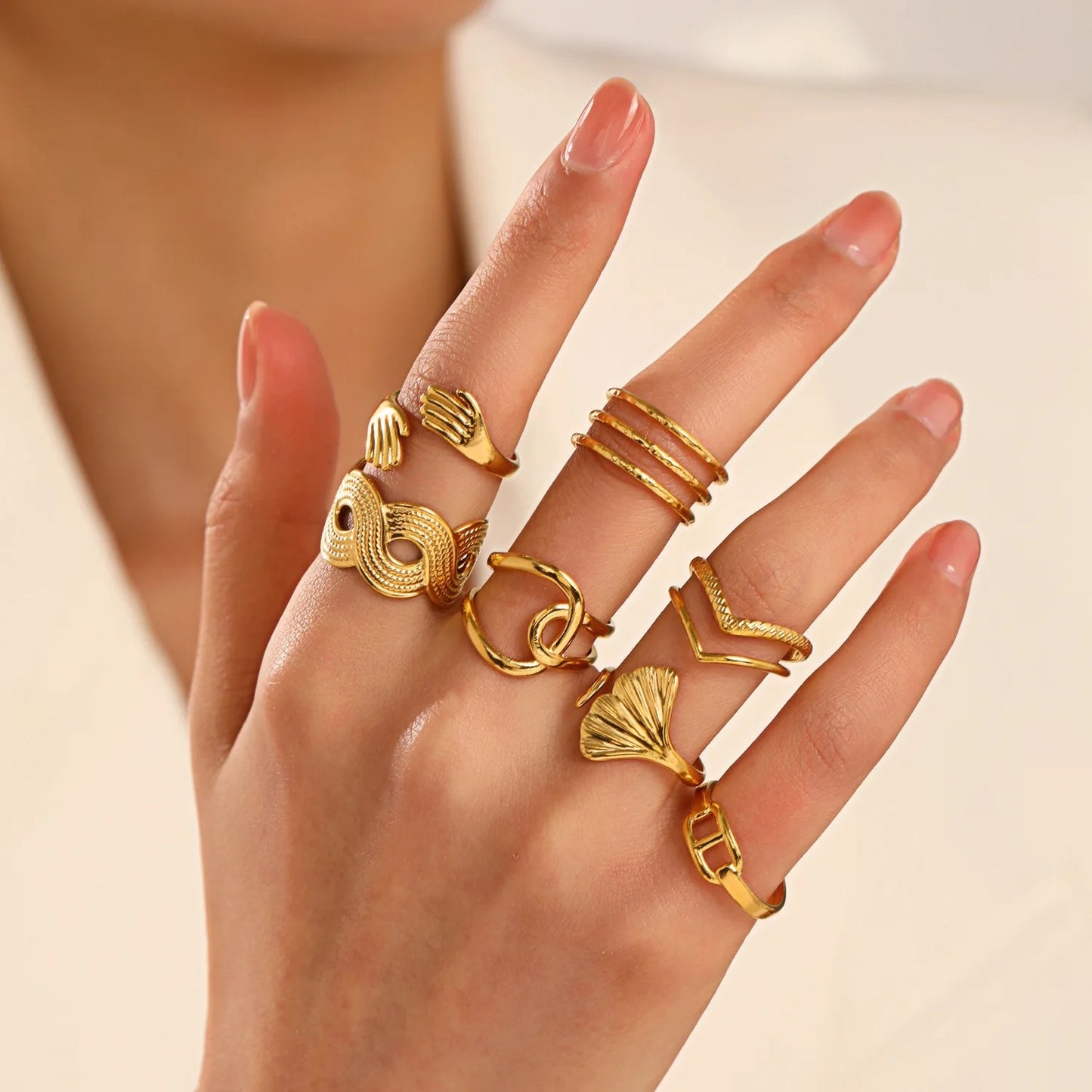 50145 Gold Plated Ring