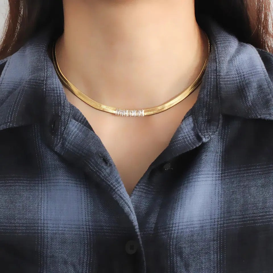 10345 Gold Plated Necklace