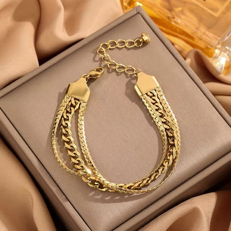 30329 Gold Plated Bracelet