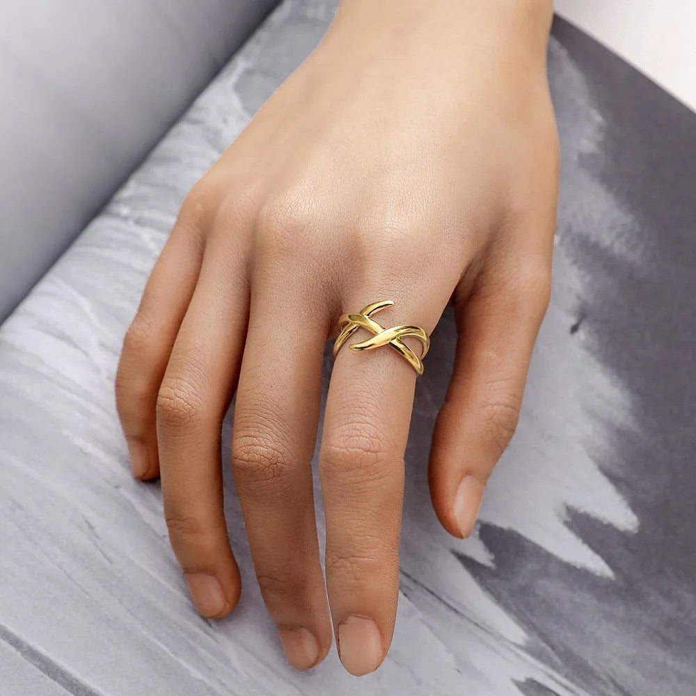 50135 Gold Plated Ring