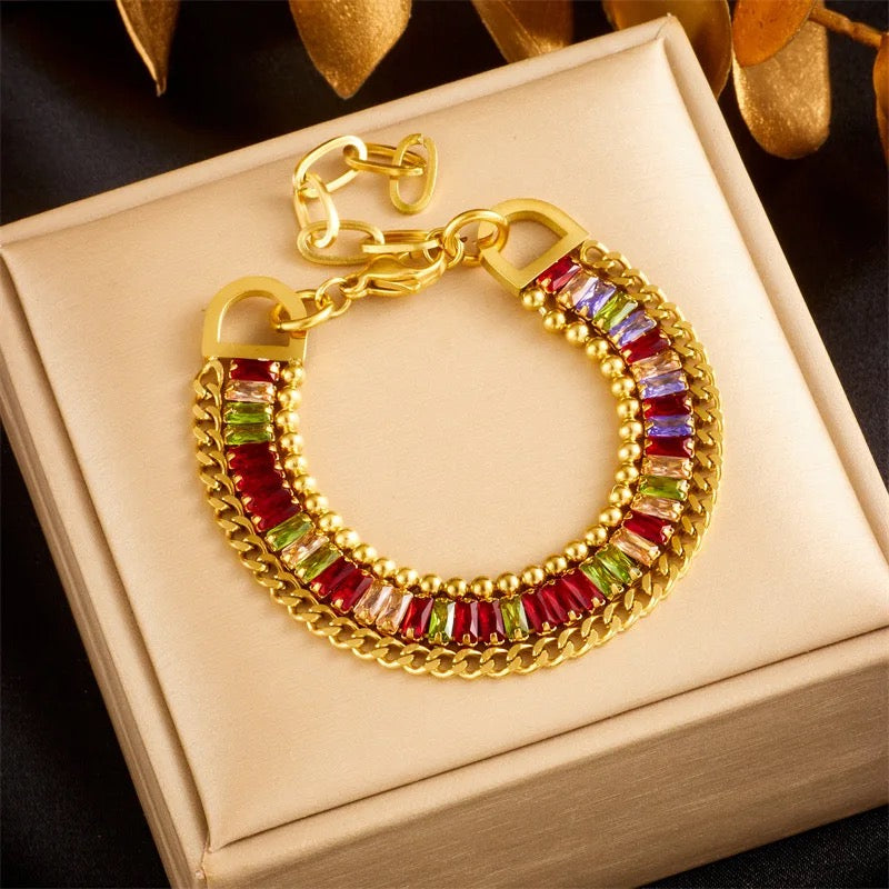 30336 Gold Plated Bracelet