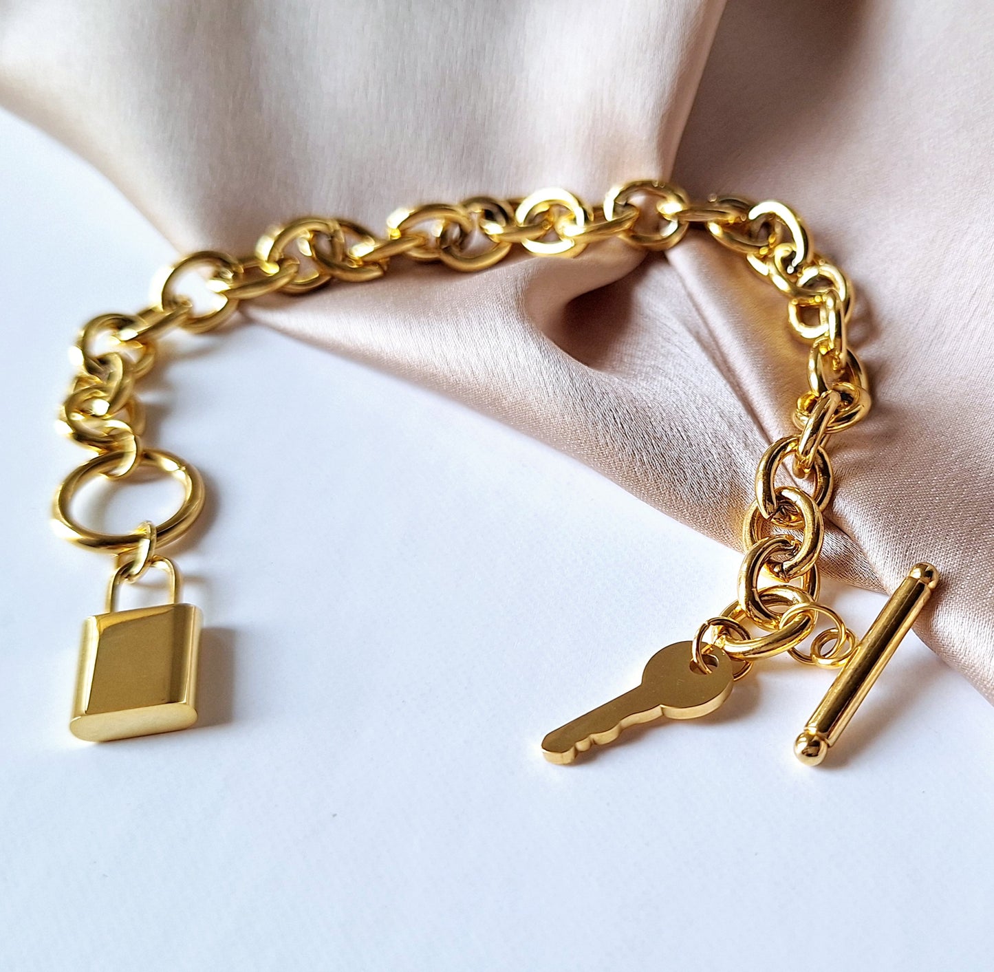 30274Gold Plated Bracelet