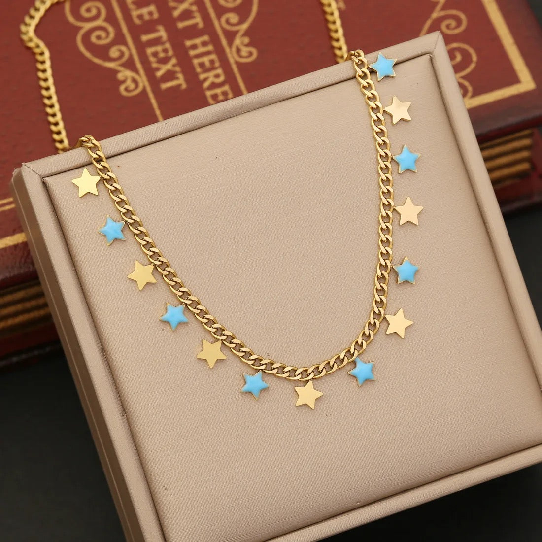 10328 gold plated necklace