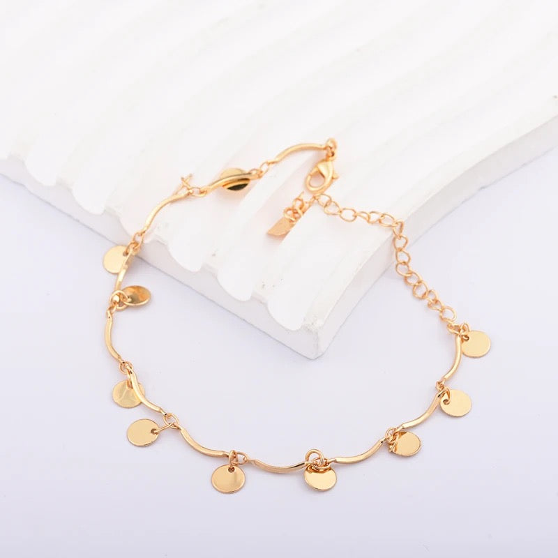 30306 Gold Plated Bracelet