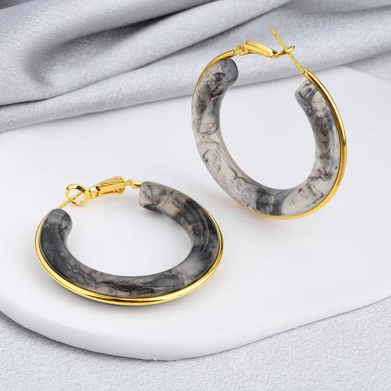 40218 Gold Plated Earrings