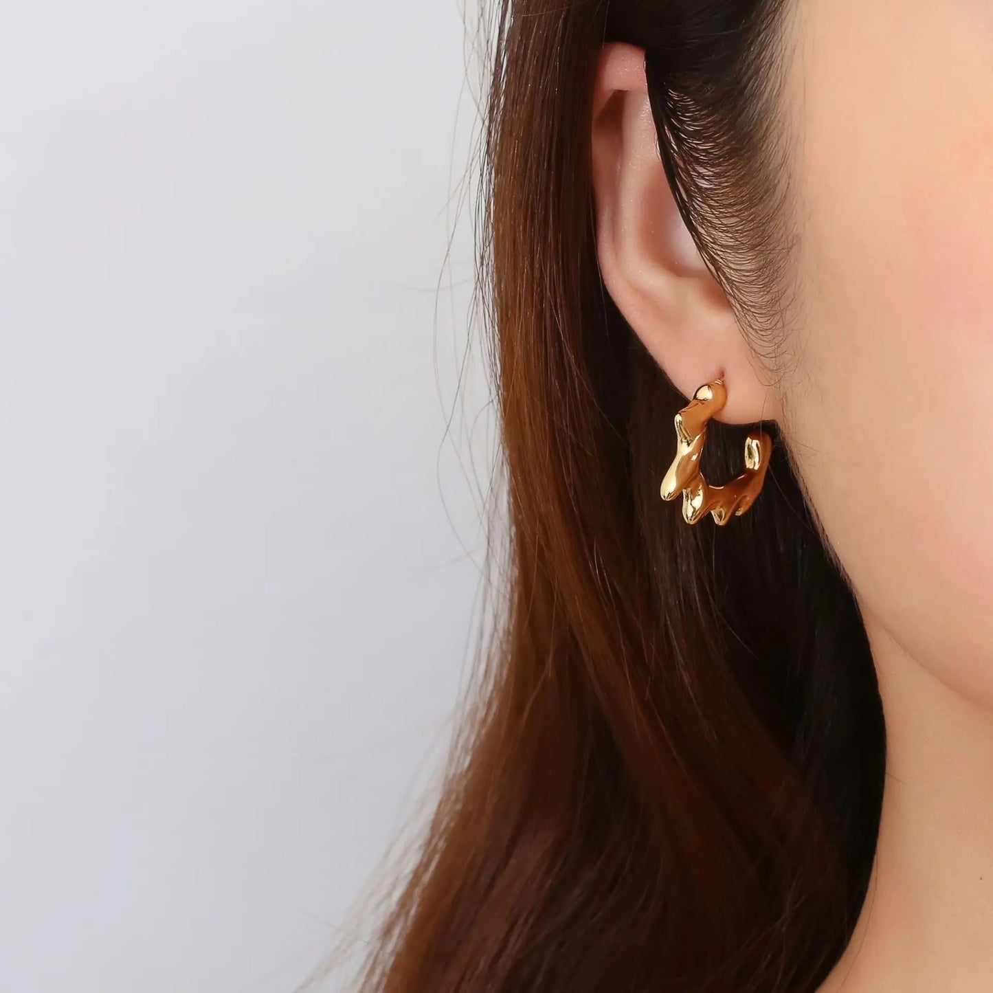 40212 Gold Plated Earrings