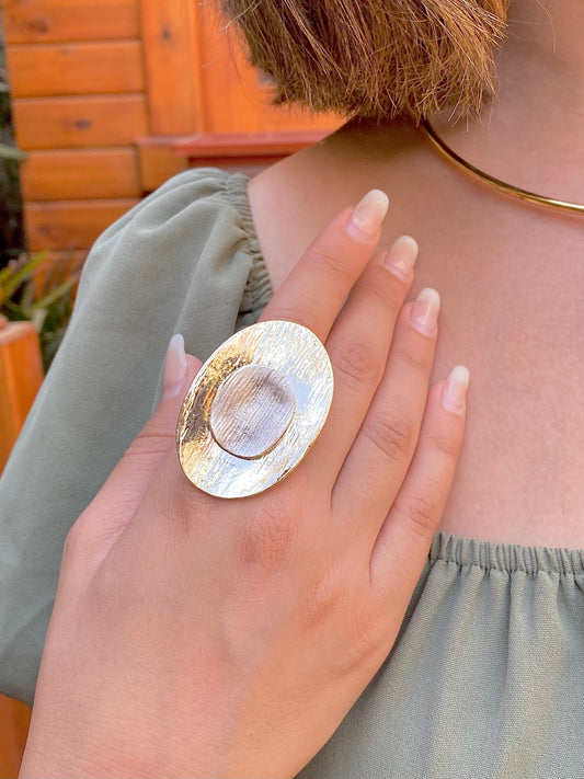 Celestial Mark | Textured Ring