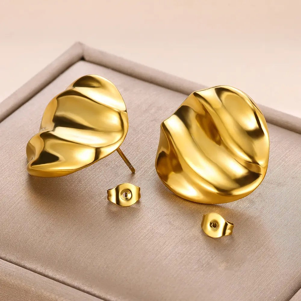 40222 Gold Plated Earrings