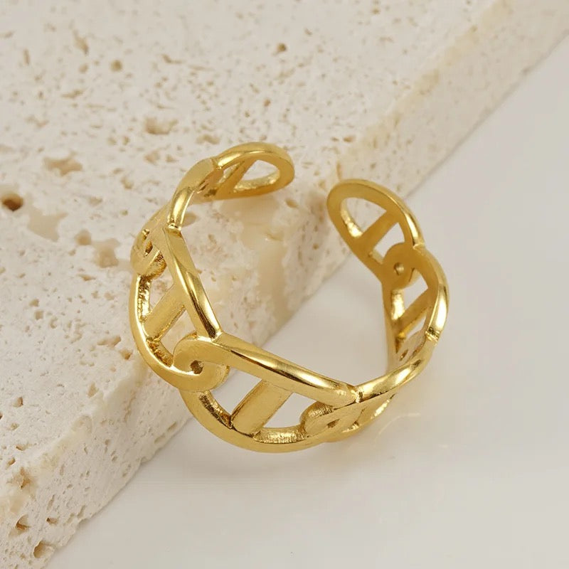 50131 Gold plated ring