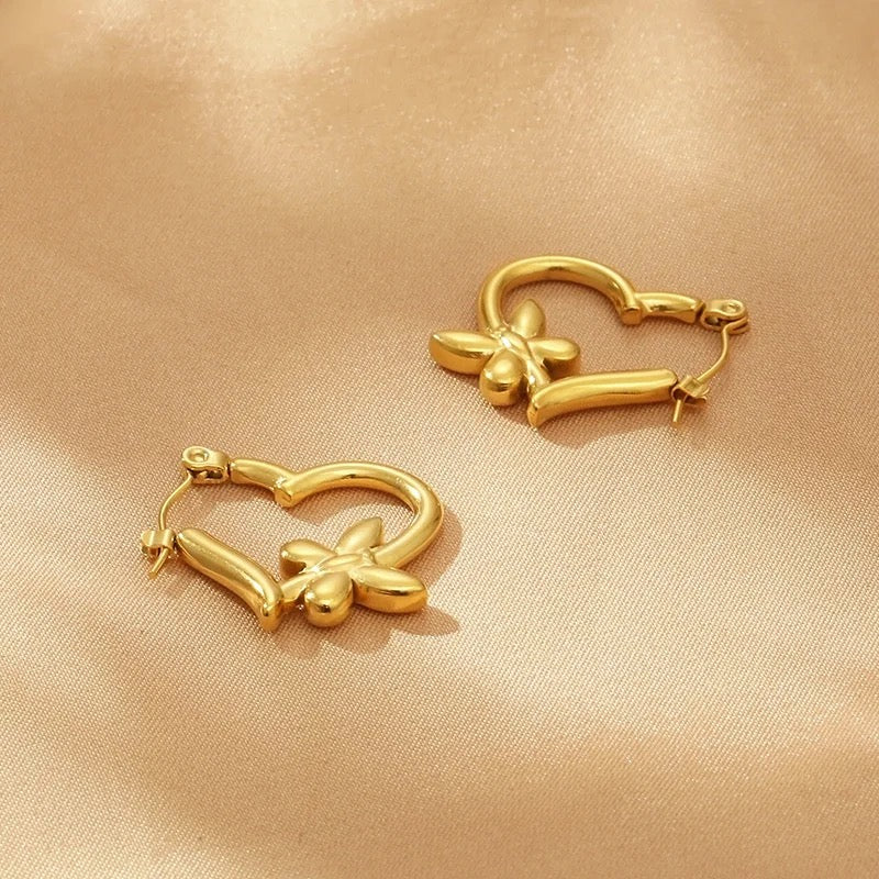 40204 Gold Plated Earrings