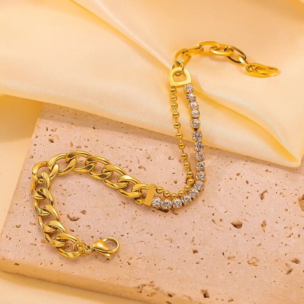 30330 Gold Plated Bracelet