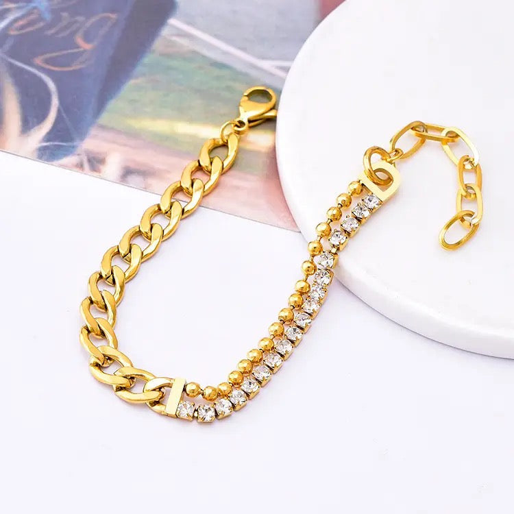 30330 Gold Plated Bracelet