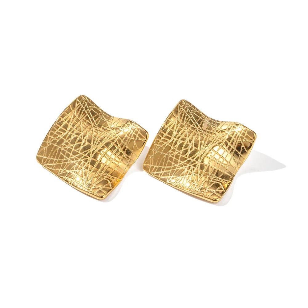 40216 Gold Plated Earrings