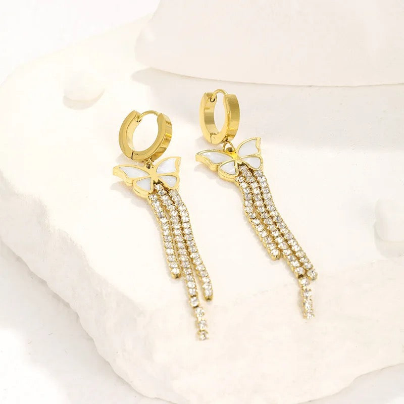 40225 Gold Plated Earrings