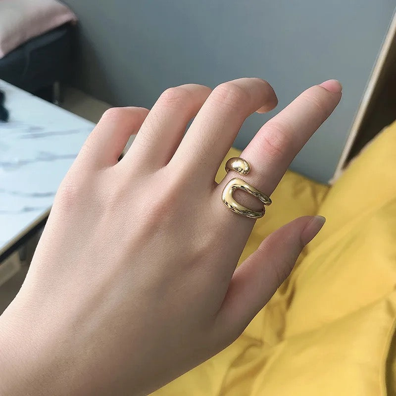 50129 Gold plated ring