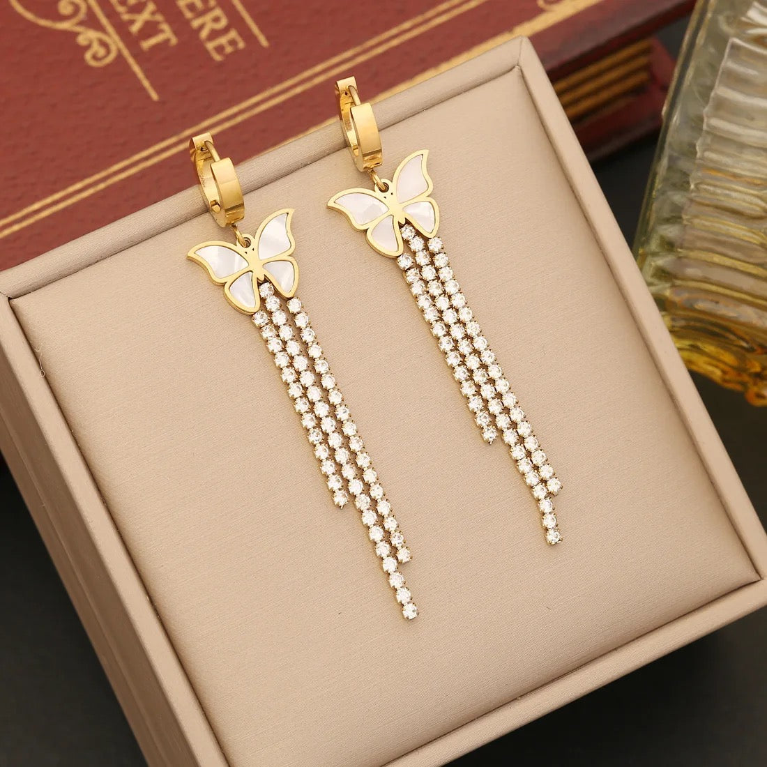 40225 Gold Plated Earrings