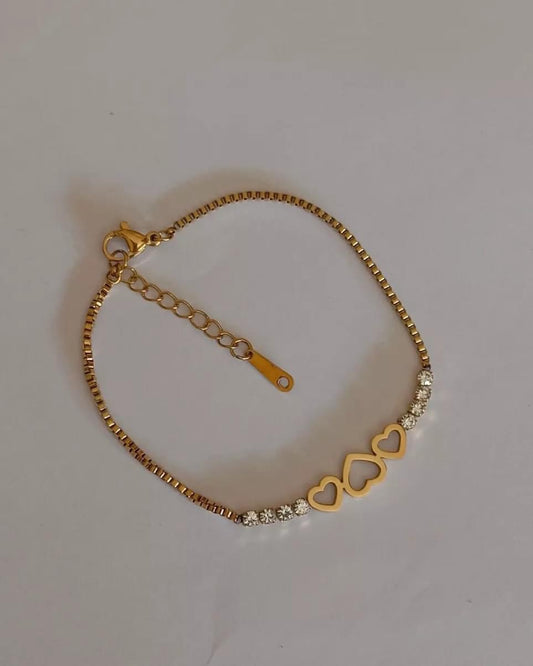 70089 Gold Plated Anklet