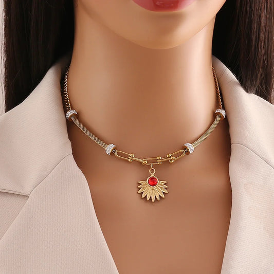 10392 Gold Plated Necklace