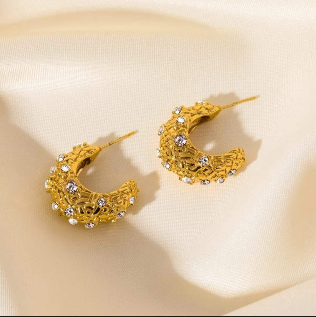 40169 Gold Plated Earrings