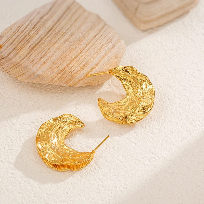 40231 Gold Plated Earrings