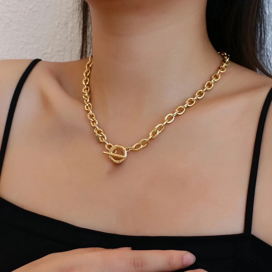 10383-2 Gold Plated Necklace