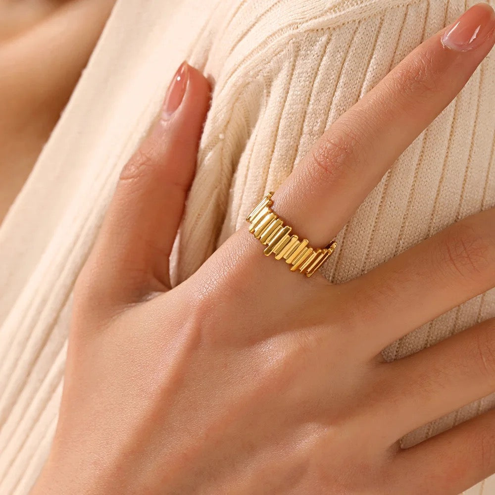 50142 Gold Plated Ring