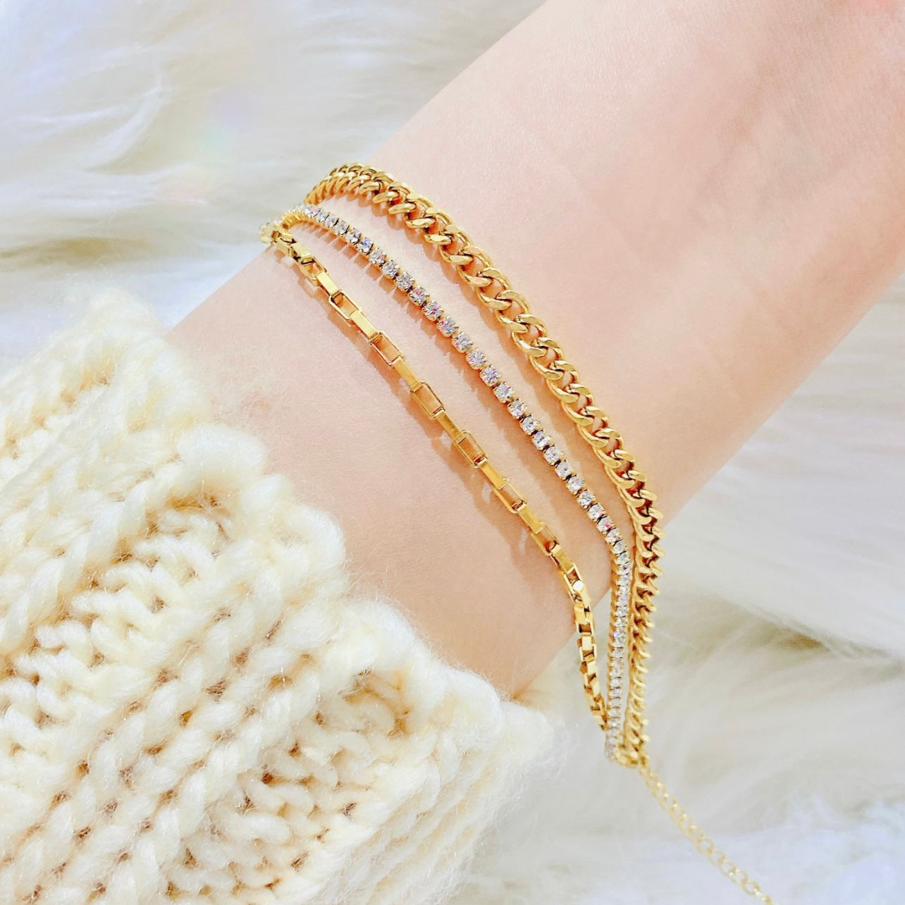 30319 Gold Plated Bracelet