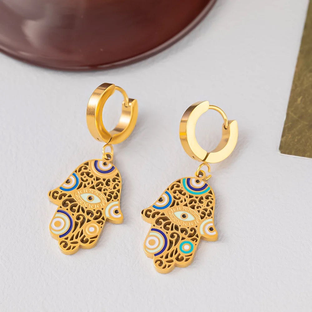 40182 gold plated Earrings