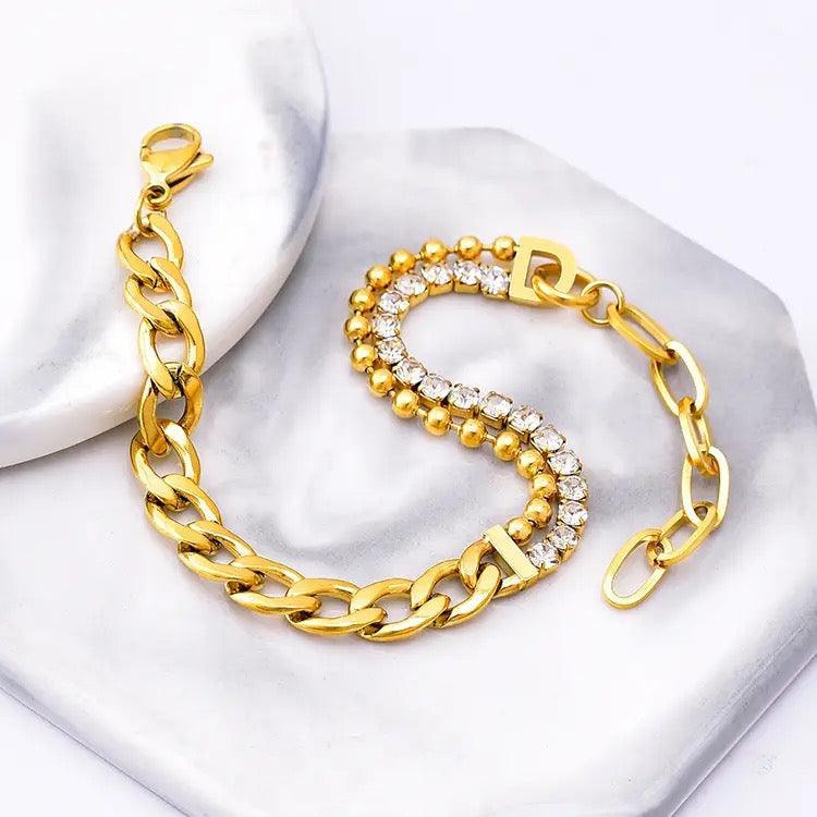 30330 Gold Plated Bracelet