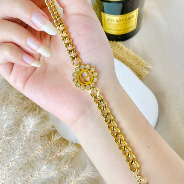 30262 Gold Plated Bracelet