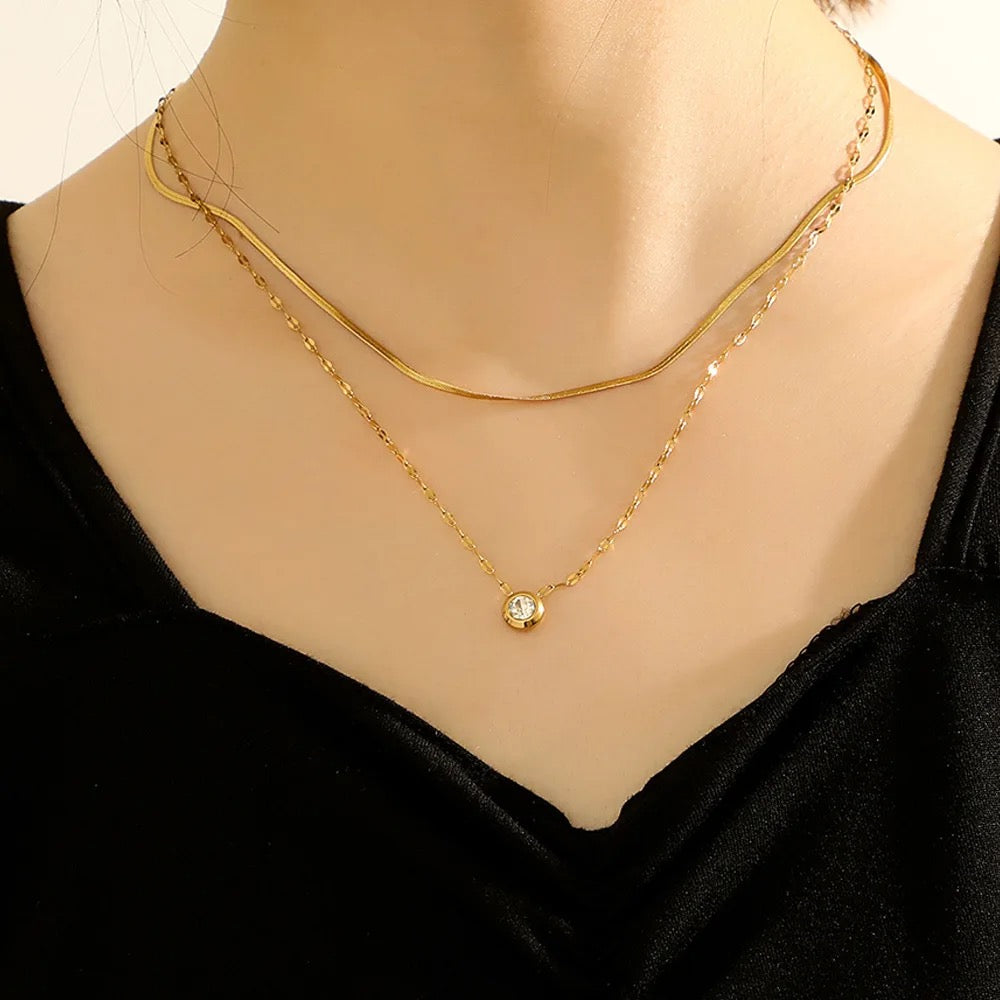 10387 Gold Plated Necklace