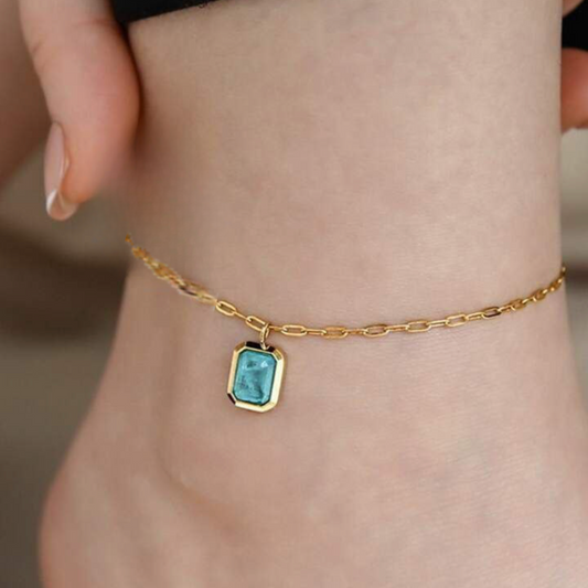 70042 Gold Plated anklet