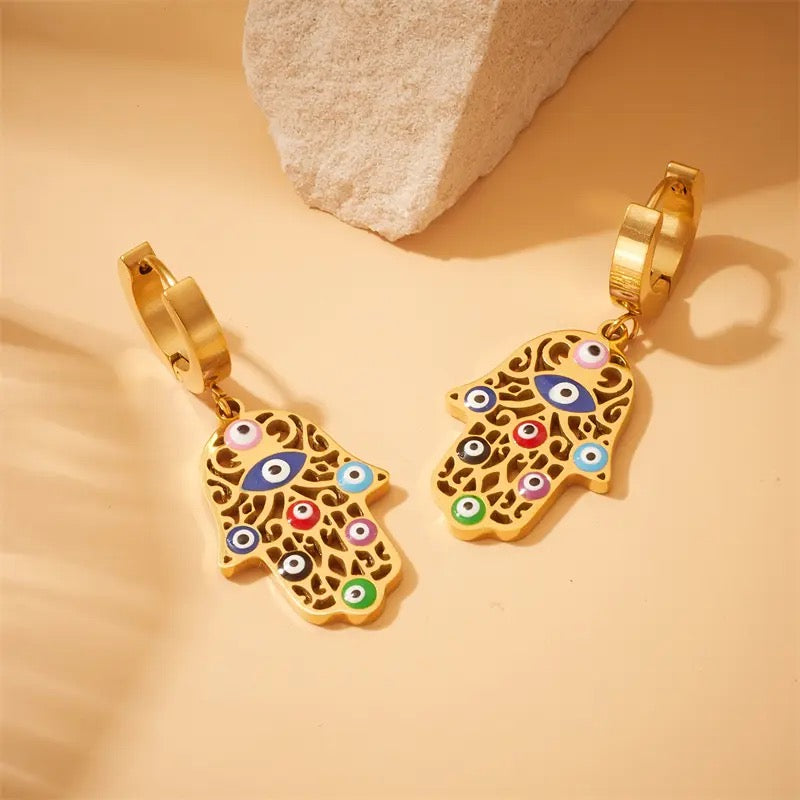 40180 gold plated Earrings