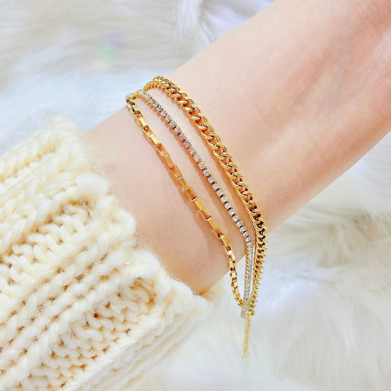 30319 Gold Plated Bracelet