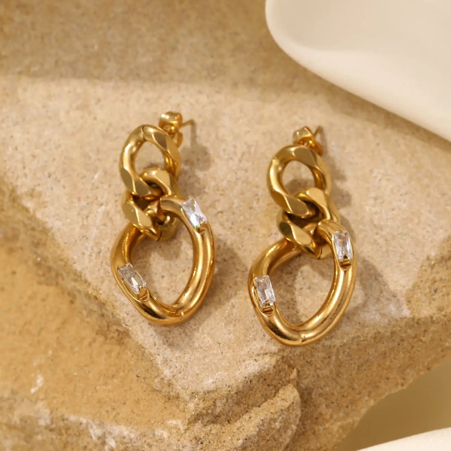 40176 Gold plated Earrings