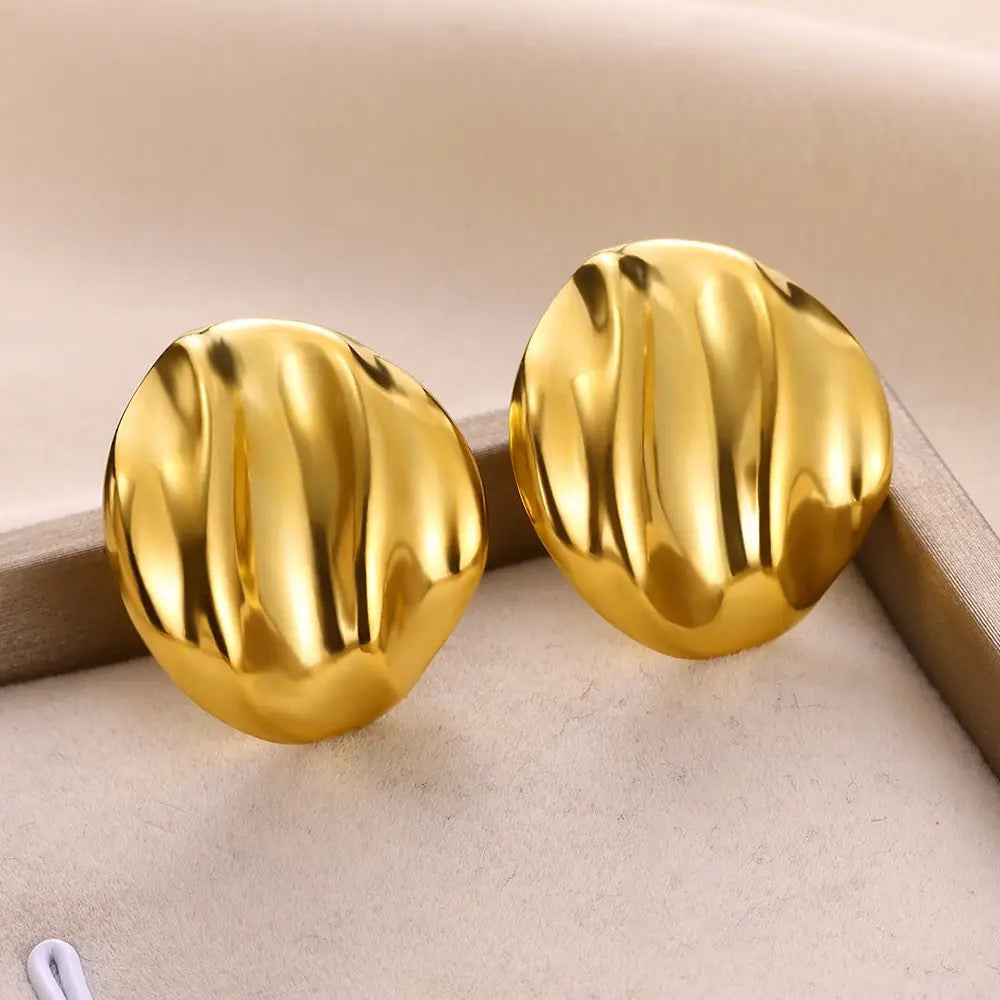 40222 Gold Plated Earrings