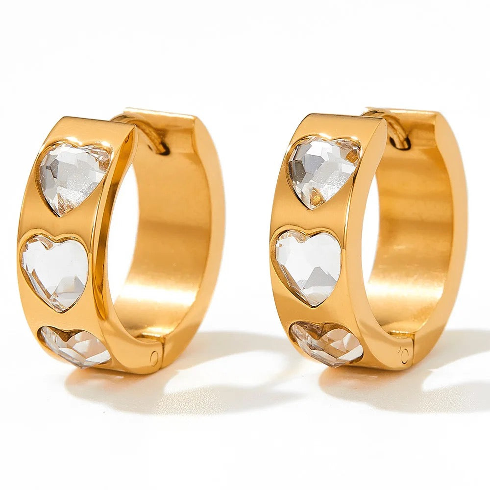 40214 Gold Plated Earrings