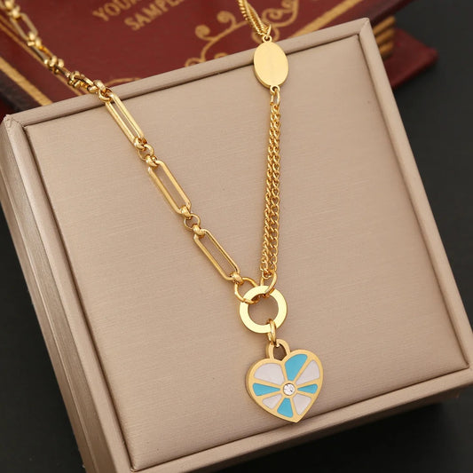 10319 gold plated necklace