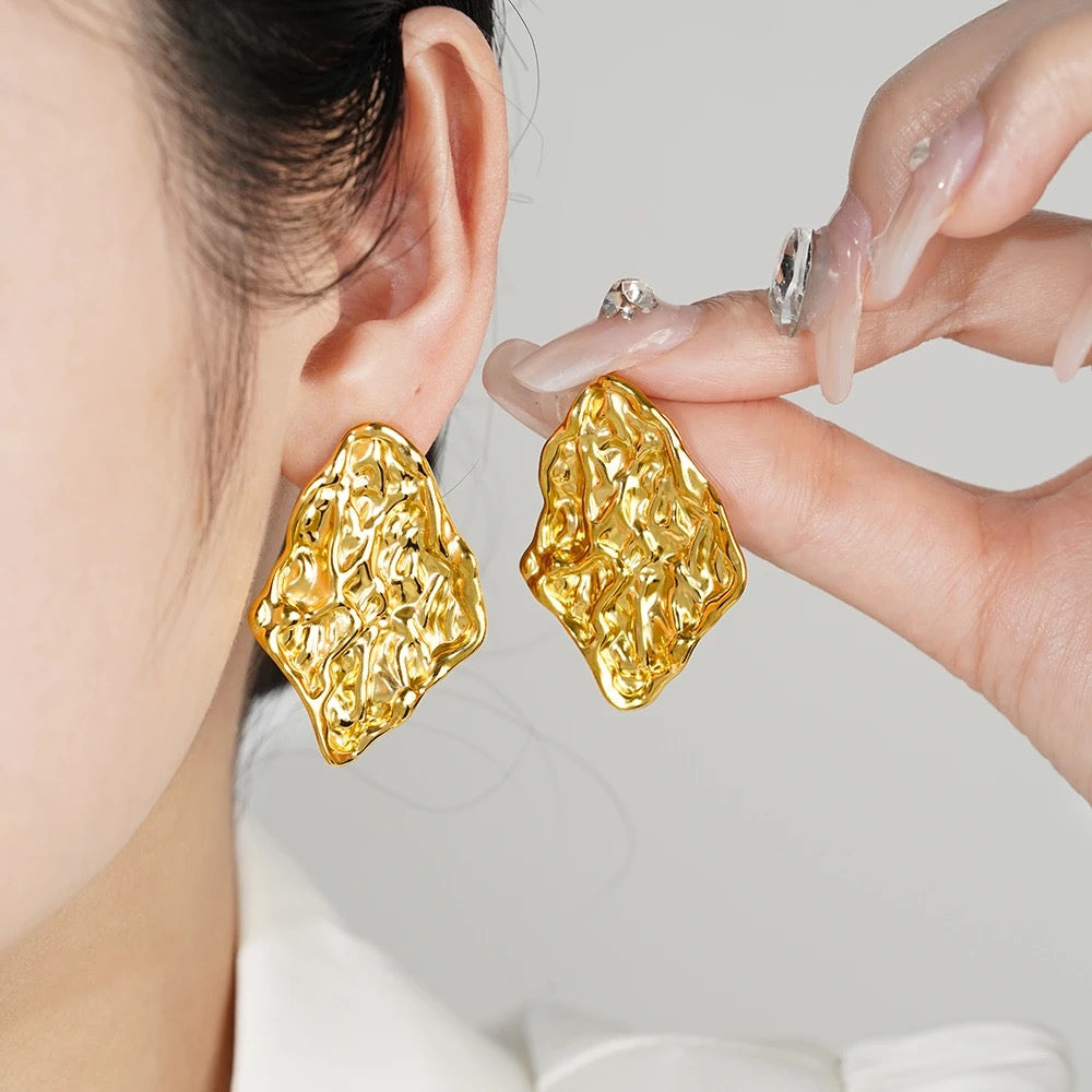 40215 Gold Plated Earrings