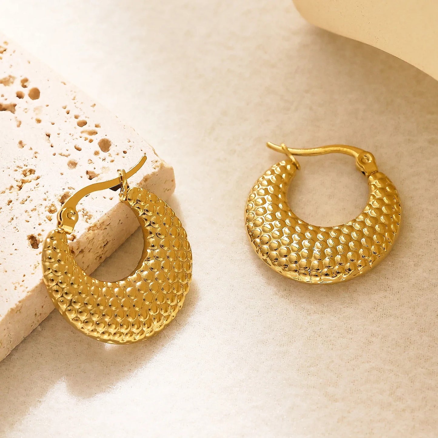 40206 Gold Plated Earrings