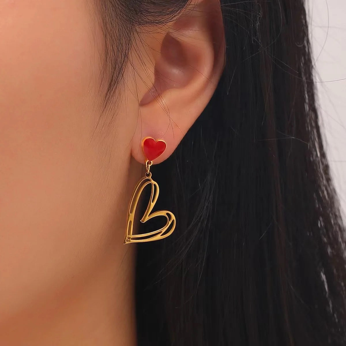 40229 Gold Plated Earrings