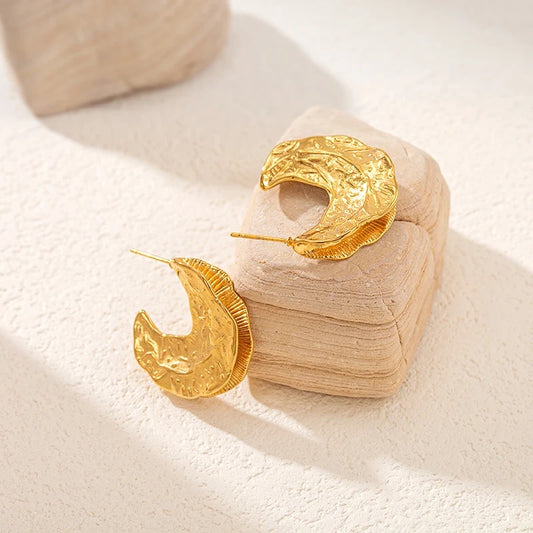 40231 Gold Plated Earrings