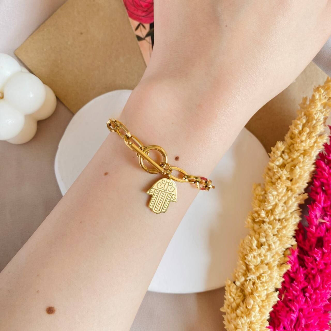 30298 Gold Plated Bracelet