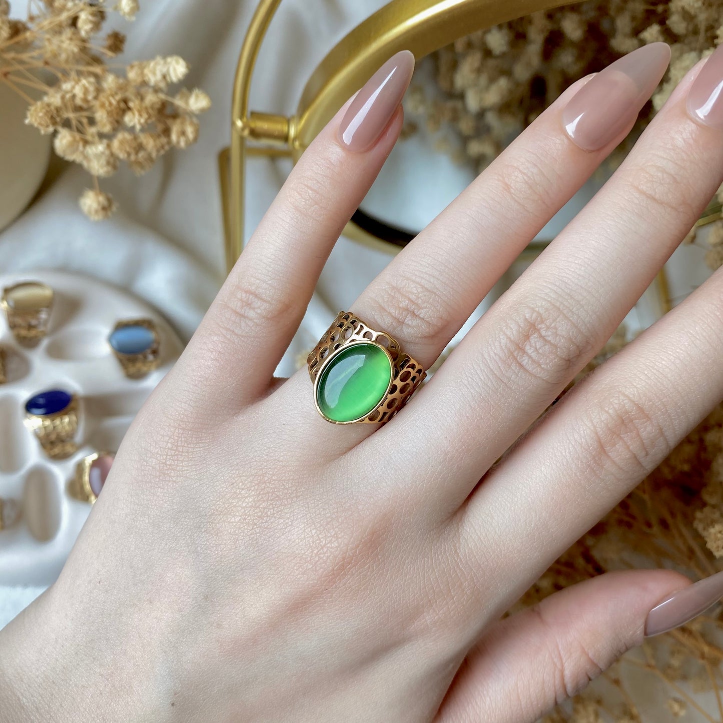 50519 Gold Plated Ring