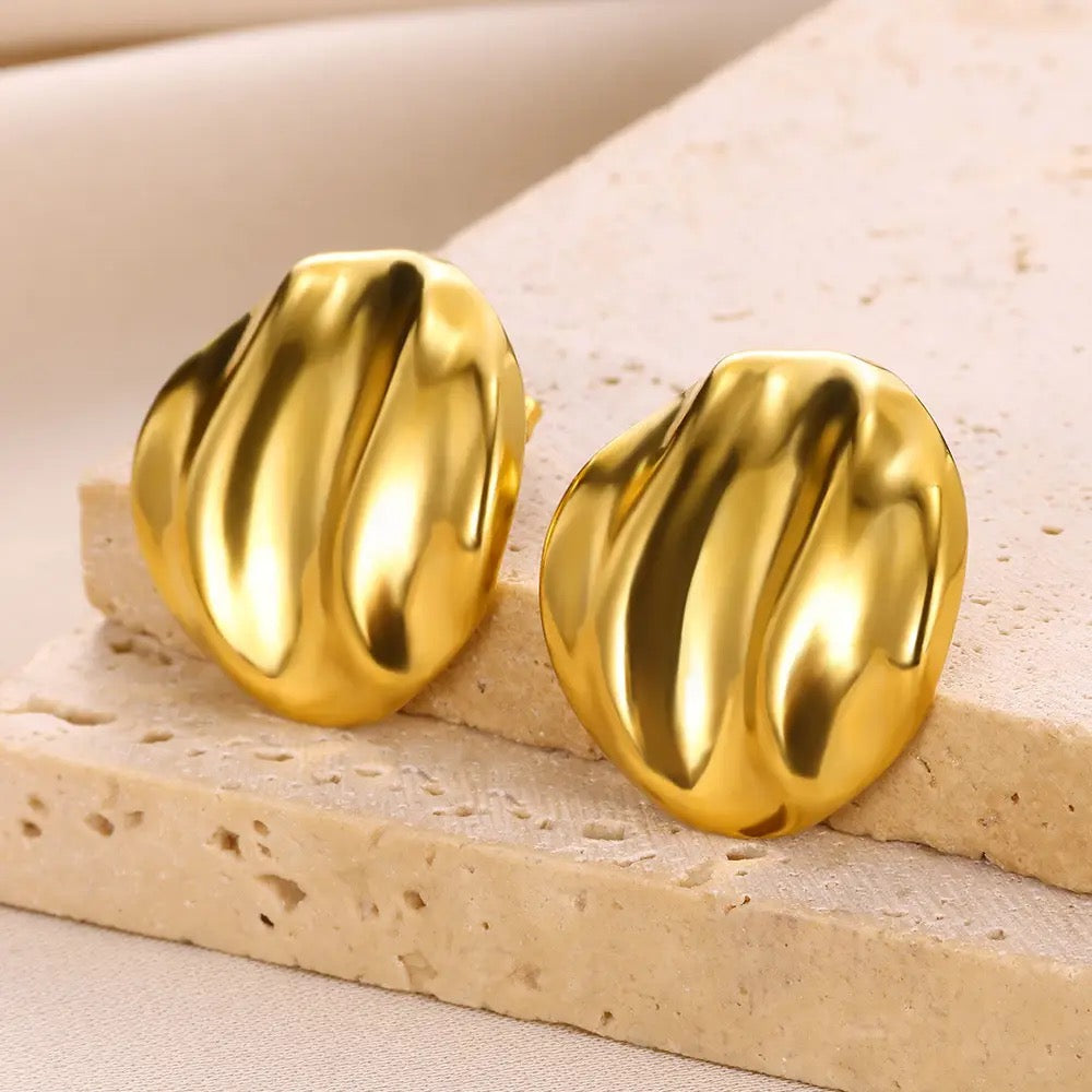 40222 Gold Plated Earrings