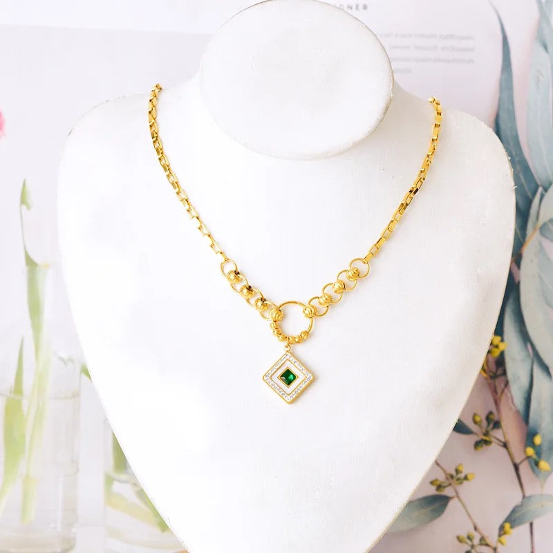 10314 gold plated necklace