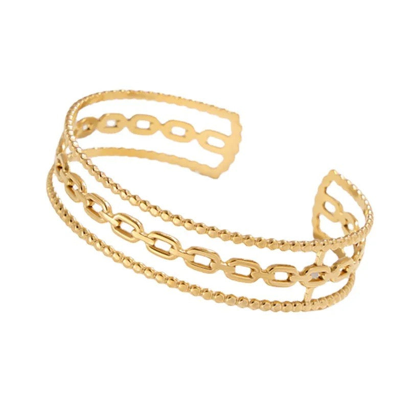 20118 Gold Plated Bangle